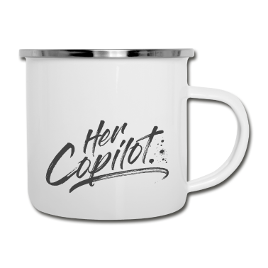 Partner Emaille Tasse - Her Copilot