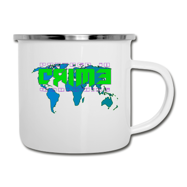 Partner Emaille Tasse - Partner in Crime Worldwide