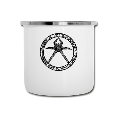 Partner Emaille Tasse - Yoga Partner