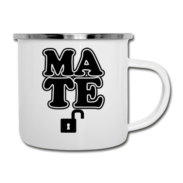 Partner Emaille Tasse - Valentinstag| Soul Mate Partner