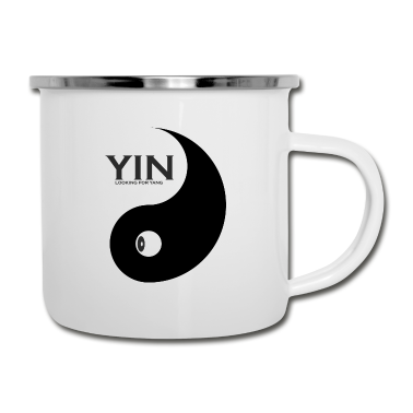 Partner Emaille Tasse - YIN sucht nach YANG, wo ist mein Partner