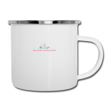 Partner Emaille Tasse - Bäcker Baking Partner Look