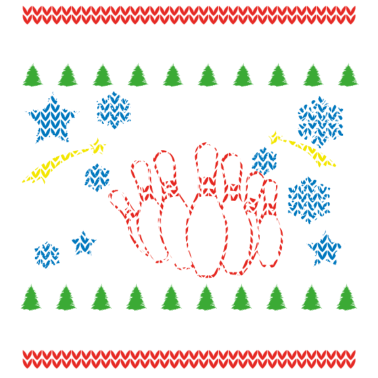 Motiv christmas weihnachten geschenk partner bowlerin