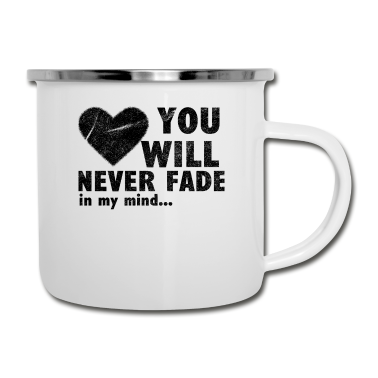 Partner Emaille Tasse - Liebe Partner T-Shirt