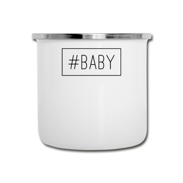 Partner Emaille Tasse - Baby Kosenamen Partner Beziehung Geschenkidee