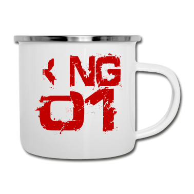 Partner Emaille Tasse - Geschenk King 01 Land Partner Tonga