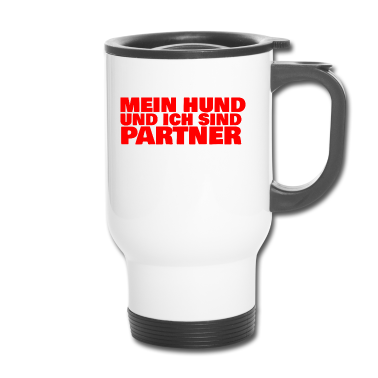Partner Thermobecher - Mein Hund und ich sind Partner