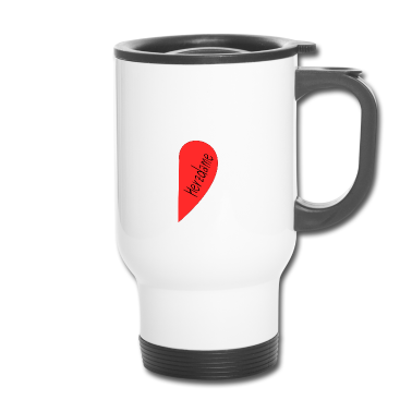 Partner Thermobecher - Partner herzdame