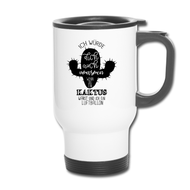 Partner Thermobecher - Kaktus & Beziehung Partner