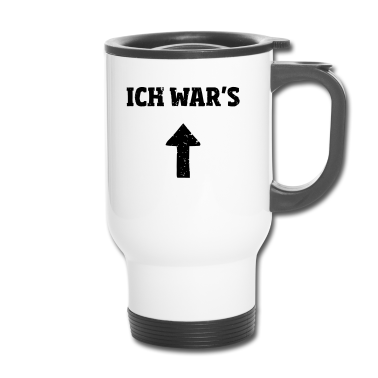 Partner Thermobecher - Ich wars Partner Shirt