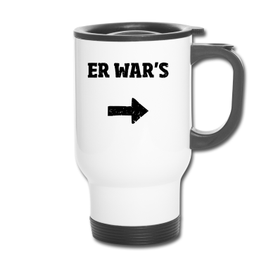 Partner Thermobecher - Er wars Partner Shirt