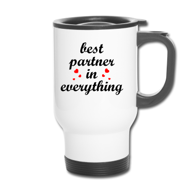 Partner Thermobecher - Best Partner in everything | Partner in crime