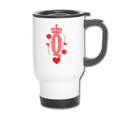 Partner Thermobecher - Herz Dame Partner