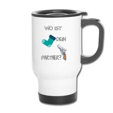 Partner Thermobecher - Wo ist dein Partner? 3.0 Geschenk
