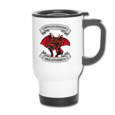 Partner Thermobecher - Dämonen Partner Halloween