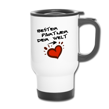 Partner Thermobecher - Bester Partner der Welt - Coupleshirt
