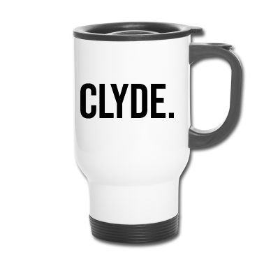 Partner Thermobecher - Partnerlook Partner Clyde - schwarz