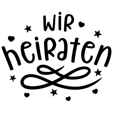 Motiv Wir heiraten - Gemeinsamer Junggesellenabschied