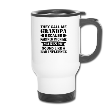 Partner Thermobecher - Grandpa Partner In Crime