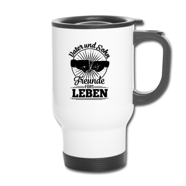 Partner Thermobecher - Vater und Sohn Partner shirt