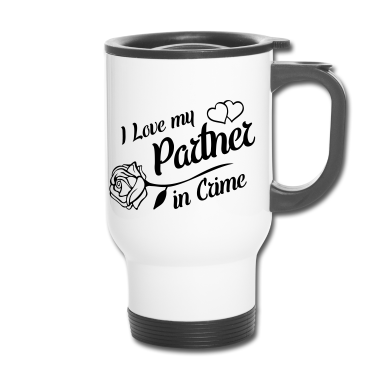 Partner Thermobecher - i love my partner in crime