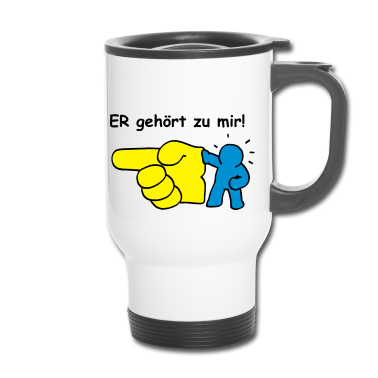 Partner Thermobecher - ER gehört zu mir! (