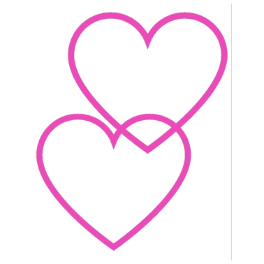 Motiv Herzchen Doppelherz Herzschlag Liebe Partner