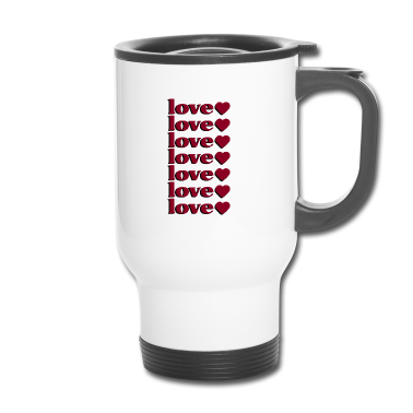 Partner Thermobecher - Love Liebe perfekt zum verschenken an den partner