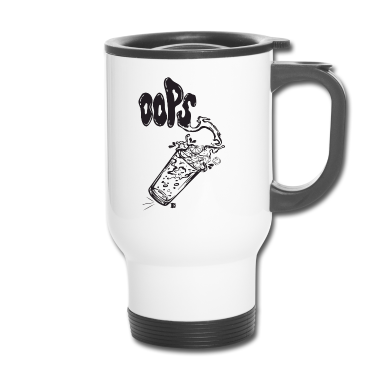 Partner Thermobecher - OOPS ... verschüttetes Getränk