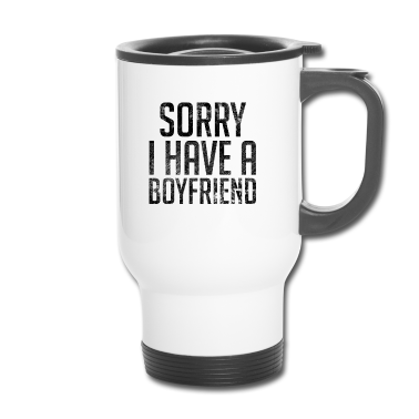 Partner Thermobecher - Entschuldigung, ich habe einen Freund