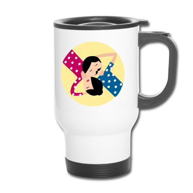 Partner Thermobecher - Partnerlook Valentinstag Geschenk Partner Pullover