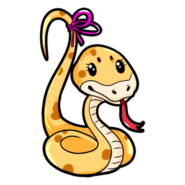 Motiv Schlangenpaar für Partner - Weiblich