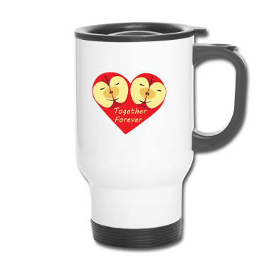 Partner Thermobecher - Partnerlook Valentinstag Geschenk Partner Pullover