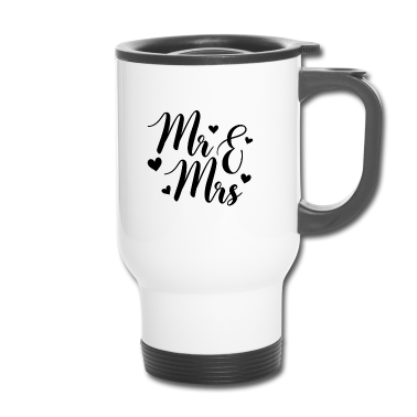Partner Thermobecher - Herr und Frau