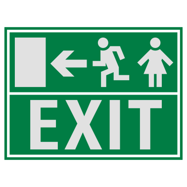 Motiv EXIT (NOTAUSGANG)