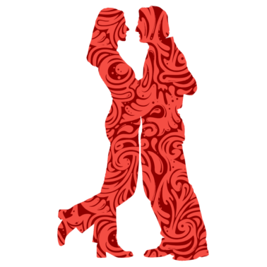 Motiv liebe partner verschmelzen