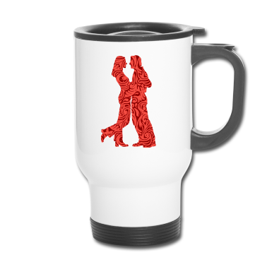 Partner Thermobecher - liebe partner verschmelzen