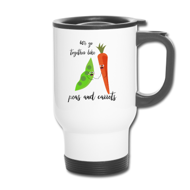 Partner Thermobecher - Erbsen und Karotte Partner