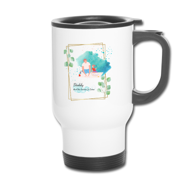 Partner Thermobecher - Daddy und sein Partner im Verbrechen