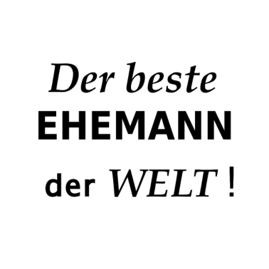 Motiv Der beste Ehemann der Welt, Partner T Shirts