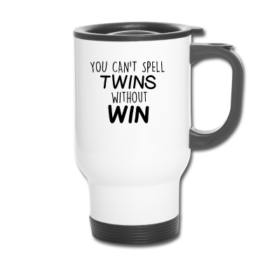 Partner Thermobecher - Lustiges Zwillinge Partner Zwillinge