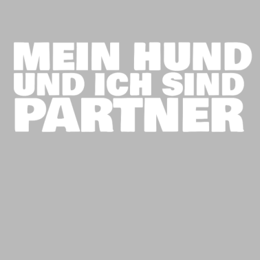 Motiv Mein Hund und ich sind Partner