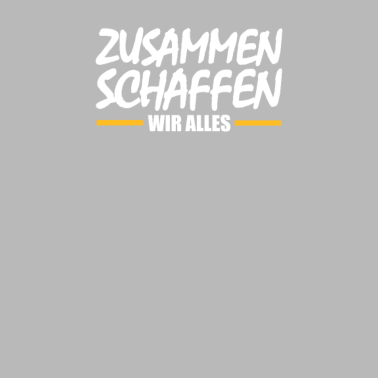 Motiv zusammen schaffen wir alles partner