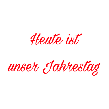 Motiv Euer Jahrestag Beziehung Partner