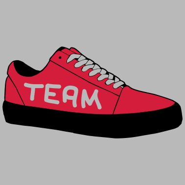 Motiv sneaker__team