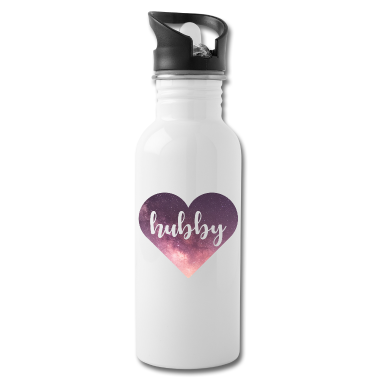 Partner Trinkflasche - Hubby Galaxy Herz