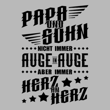 Motiv Vater und Sohn Partner Shirt