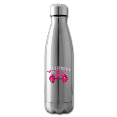 Partner Trinkflasche - Queen Partner mit Hantel