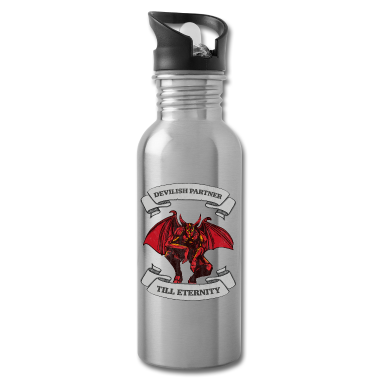 Partner Trinkflasche - Dämonen Partner Halloween