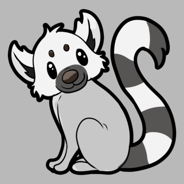 Motiv Lemurpaar für Partner - Männlich